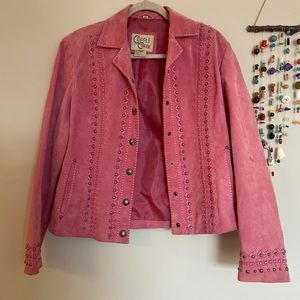 Cripple creek vintage leather jacket